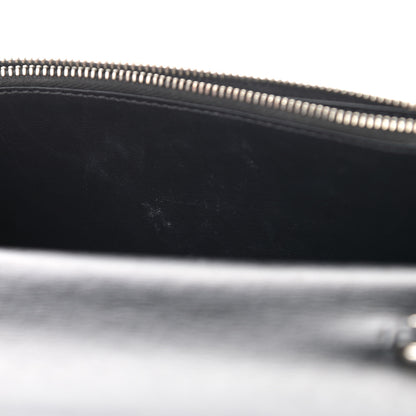 Saint Laurent Calfskin Monogram Sunset Chain Wallet Black 12 of 13