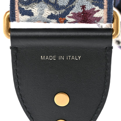 Christian Dior Canvas Embroidered Studded KaleiDiorscopic Shoulder Strap Multicolor 4 of 5
