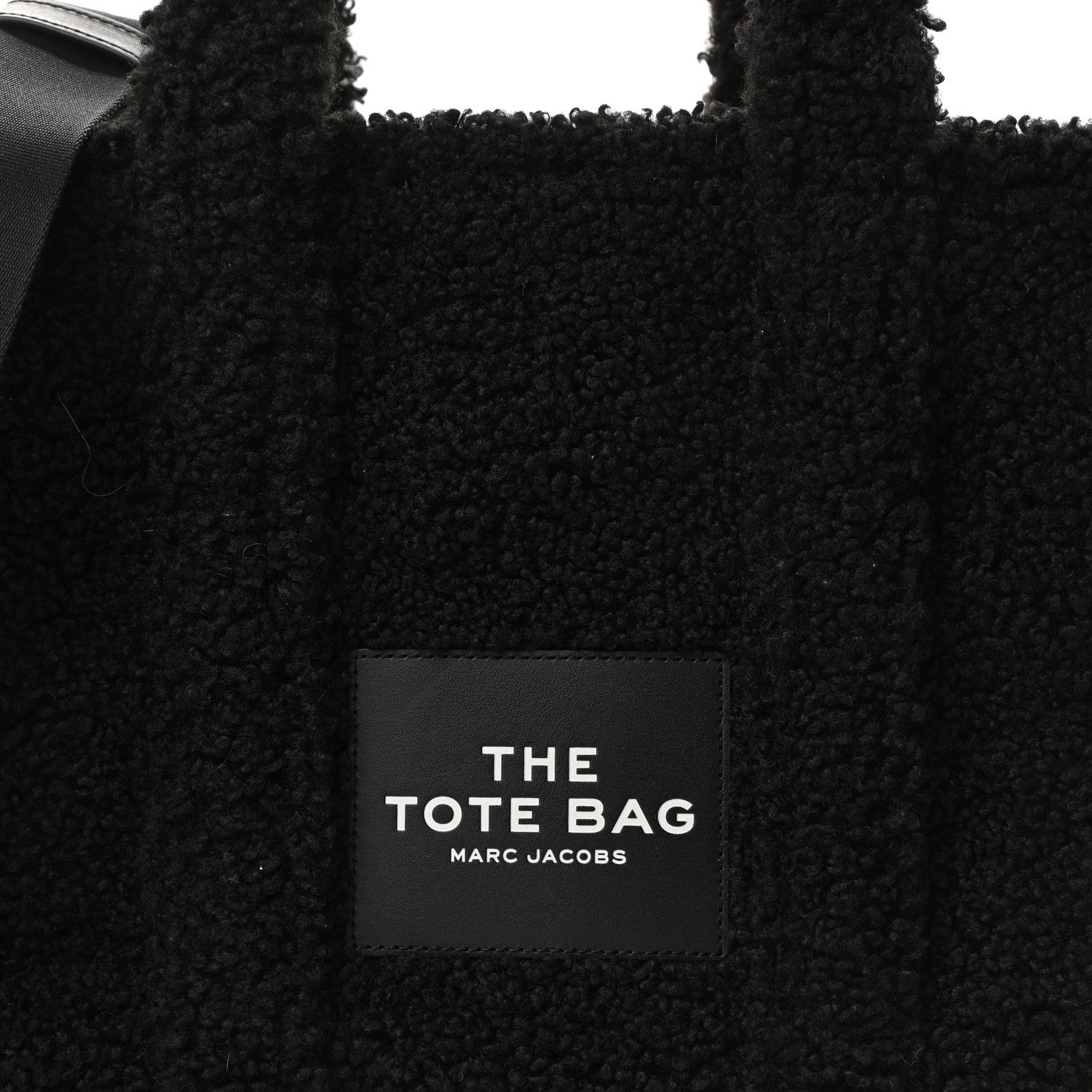 Marc Jacobs Polyester Cotton The Teddy Traveler Tote Bag Black 9 of 11