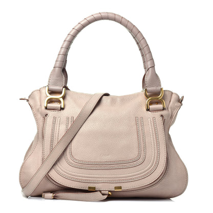 Chloe Calfskin Medium Marcie Satchel Blush Nude 1 of 10