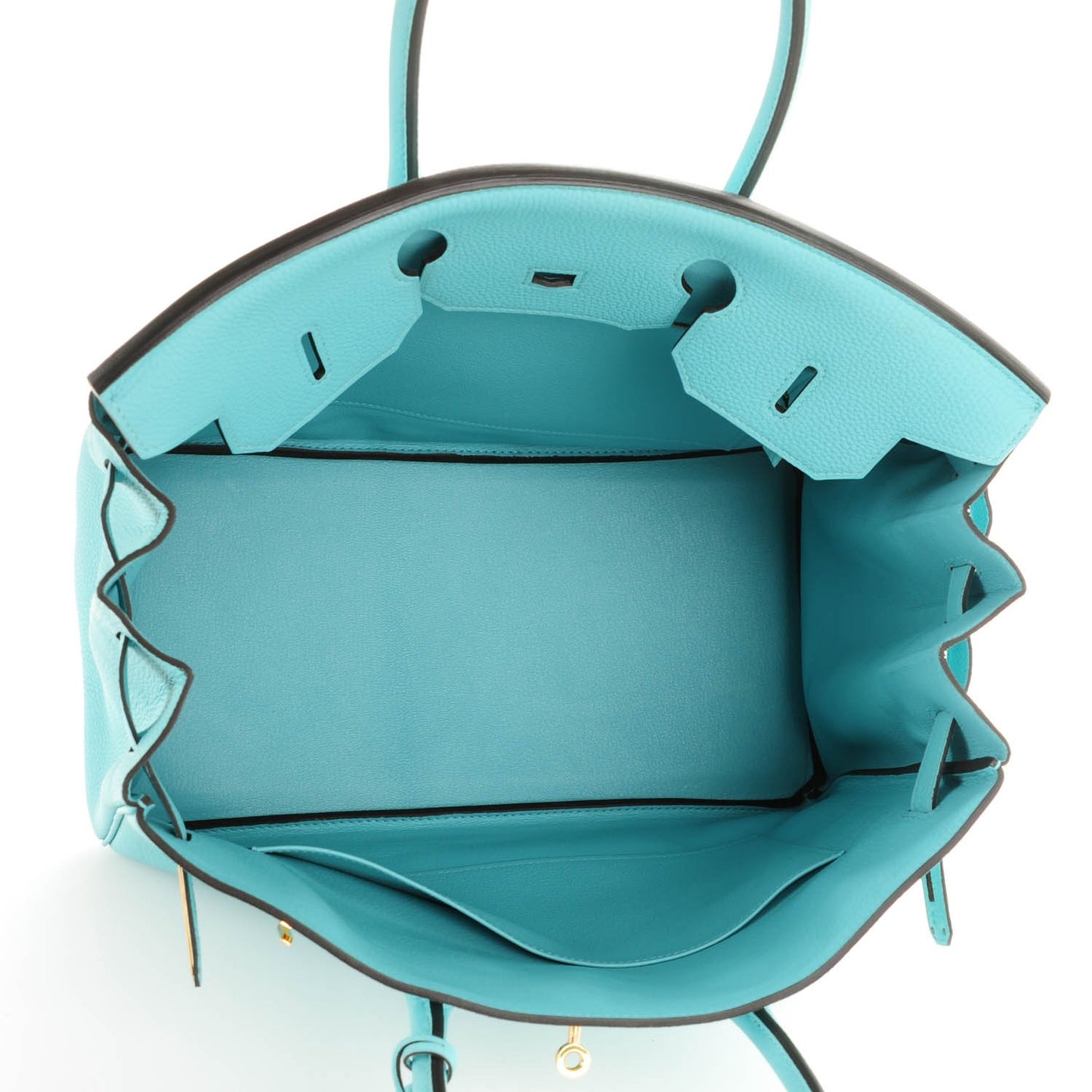 Togo Birkin 35 Bleu Atoll
