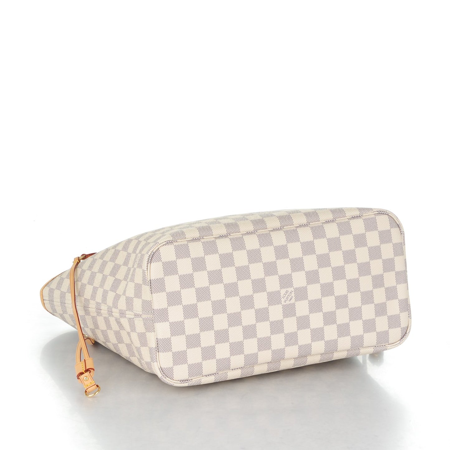 Damier Azur Neo Neverfull MM Rose Ballerine