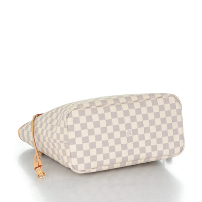 Louis Vuitton Damier Azur Neo Neverfull MM Rose Ballerine 4 of 7