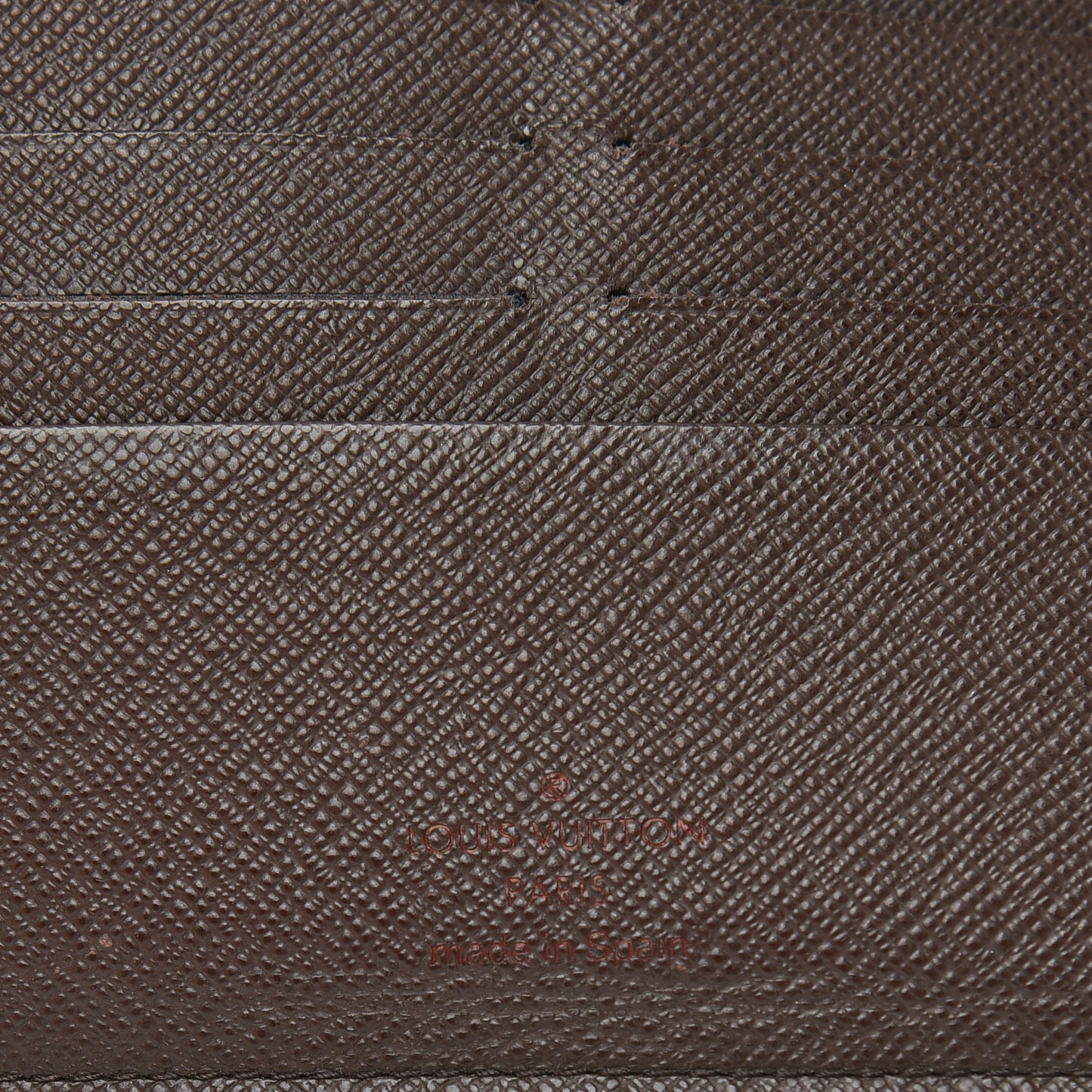 Pebbled Calfskin Animalier Card Case Black
