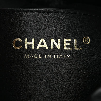 Chanel Shiny Calfskin Quilted Mini Chanel 22 Black 6 of 10