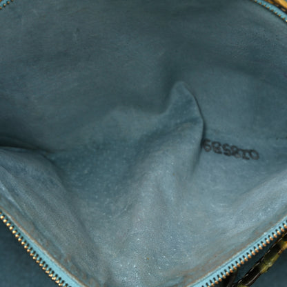 Nancy Gonzalez Snakeskin Liz Tote Beige Blue 6 of 18
