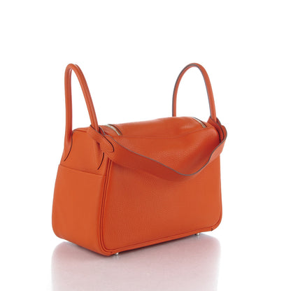 Hermes Taurillon Clemence Lindy 30 Terre Battue 3 of 9