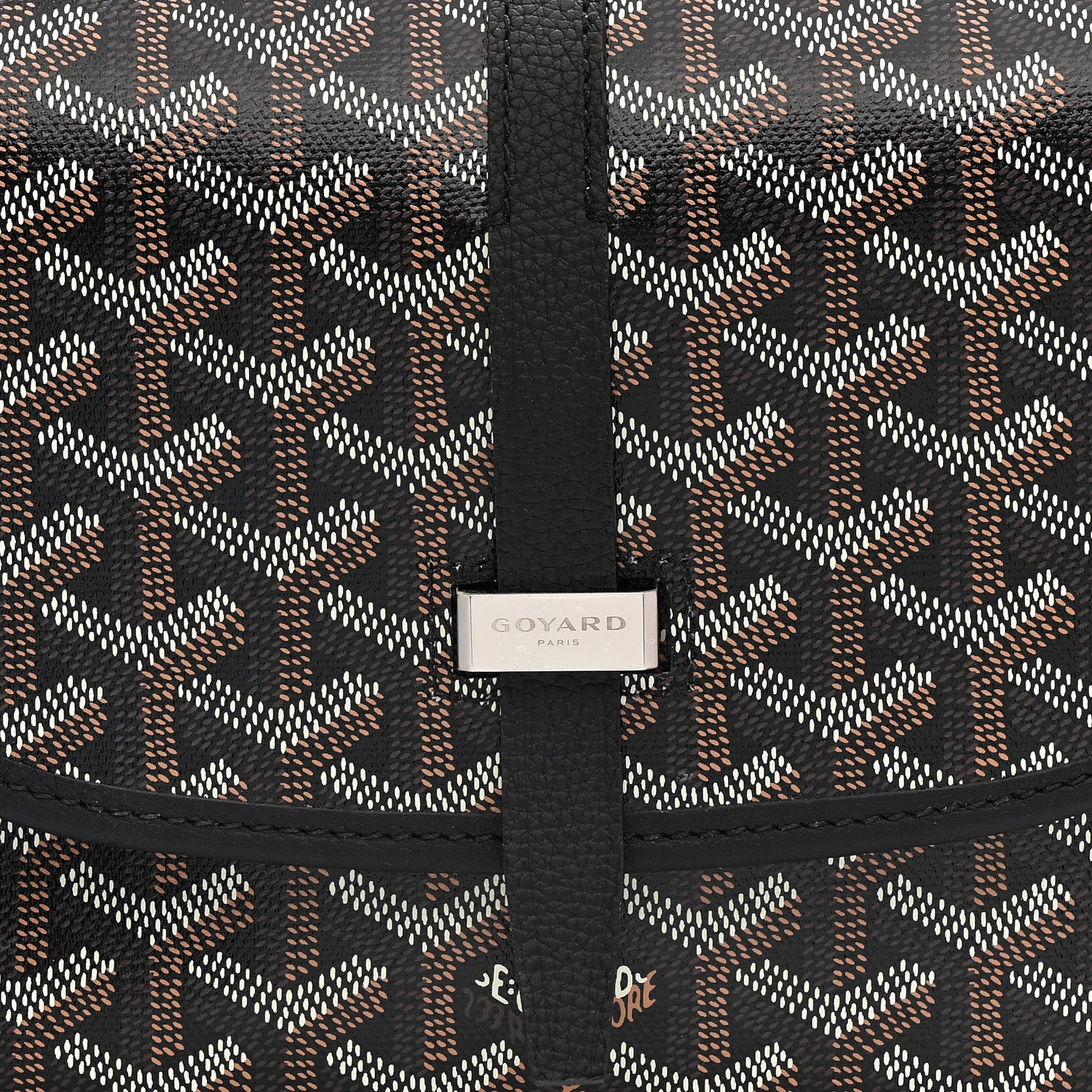 Goyard Goyardine Belvedere II PM Messenger Bag Black 7 of 9