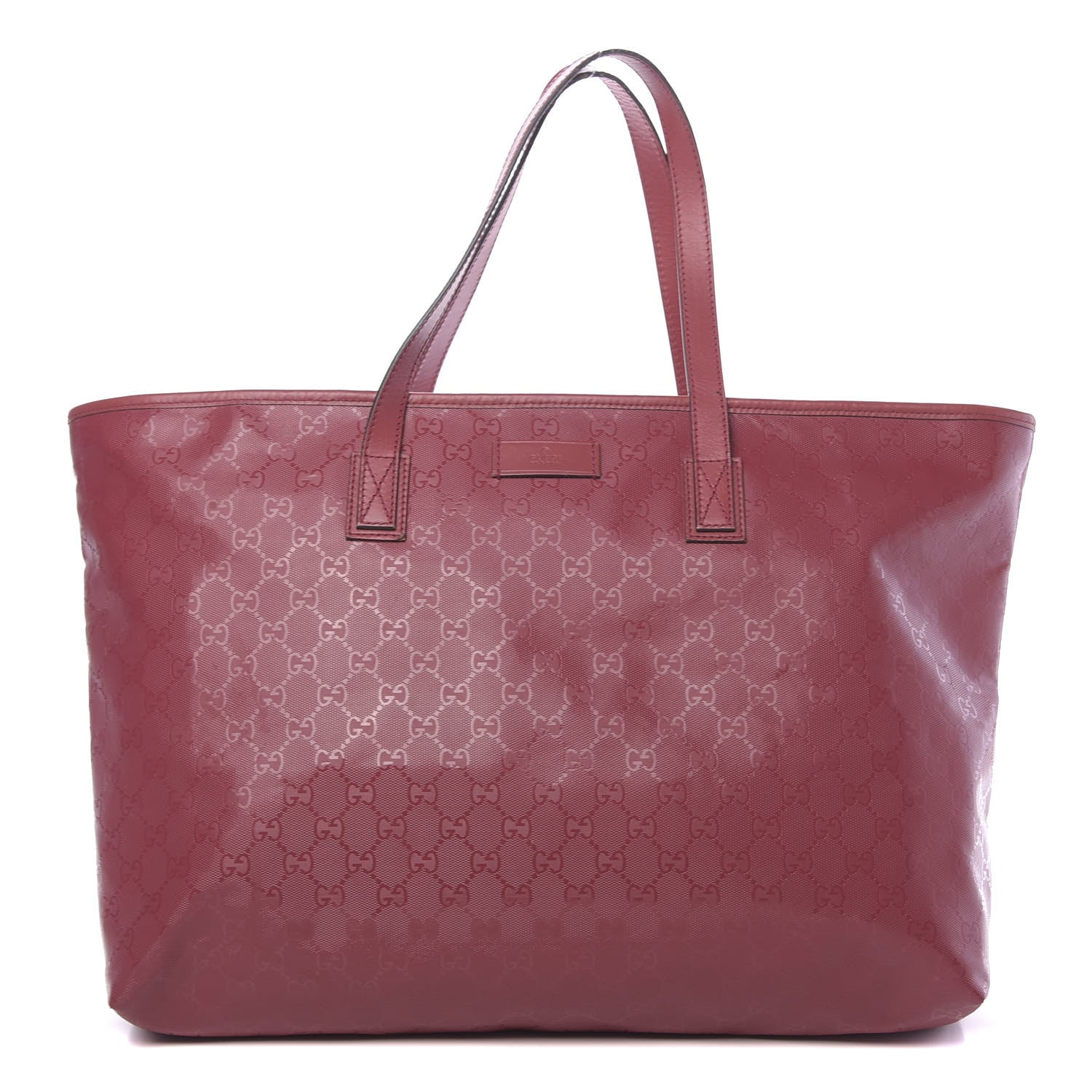 Gucci Imprime Monogram Large Zippered Shopping Tote Rose Blush 1 of 11