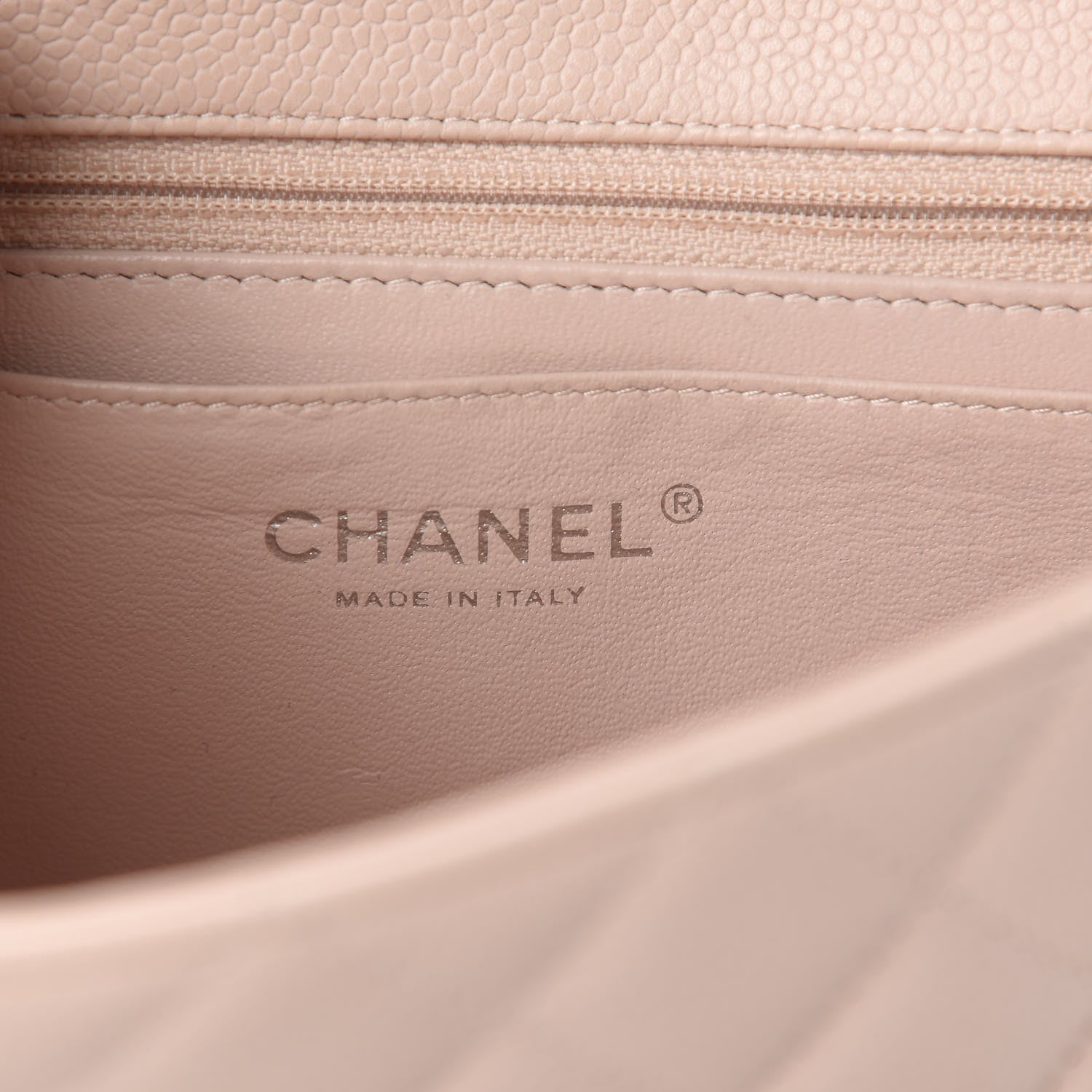 Chanel Caviar Quilted Mini Rectangular Flap Light Pink 8 of 10