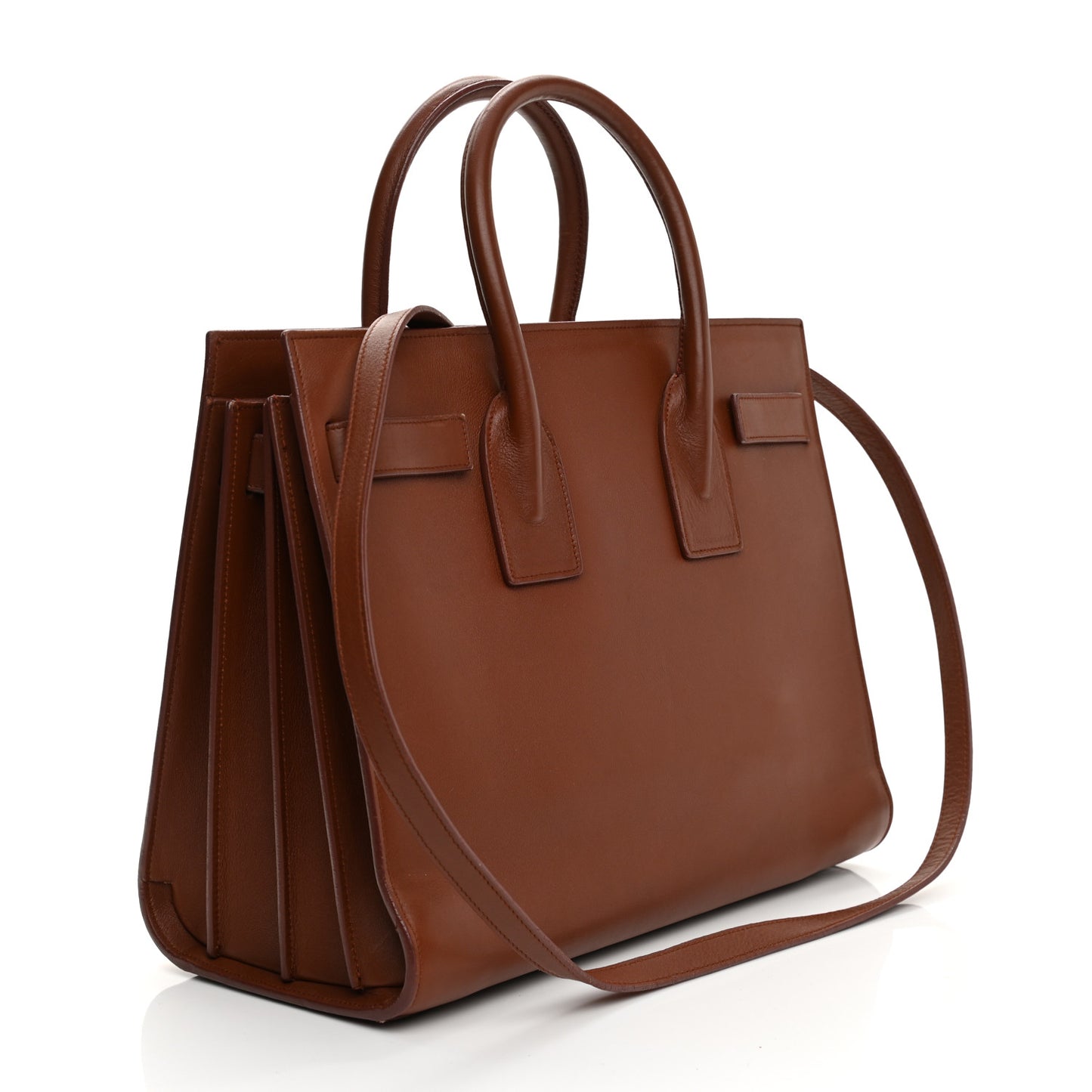 Calfskin Small Sac de Jour Cognac