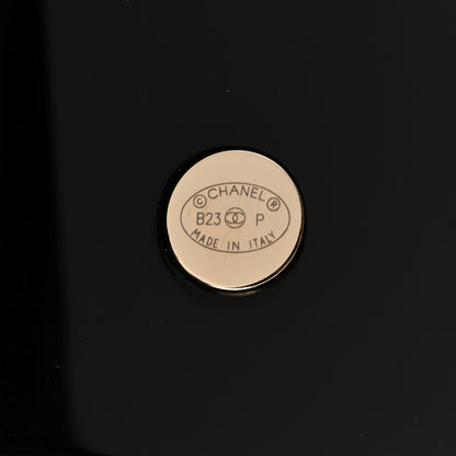 Chanel Resin Crystal Lambskin CC No 5 Cuff Black 4 of 5