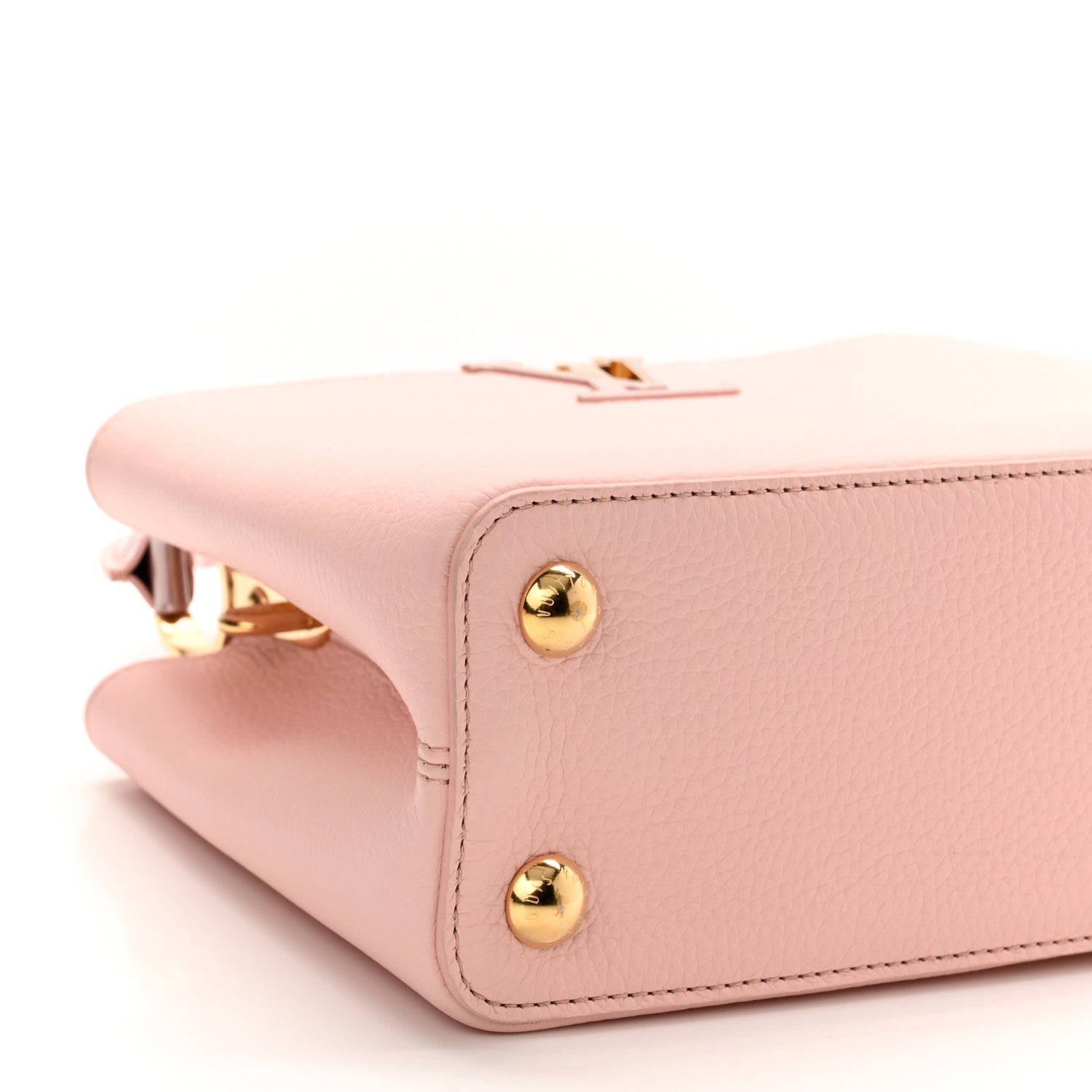 Louis Vuitton Taurillon Capucines BB Rose Jasmin 7 of 10
