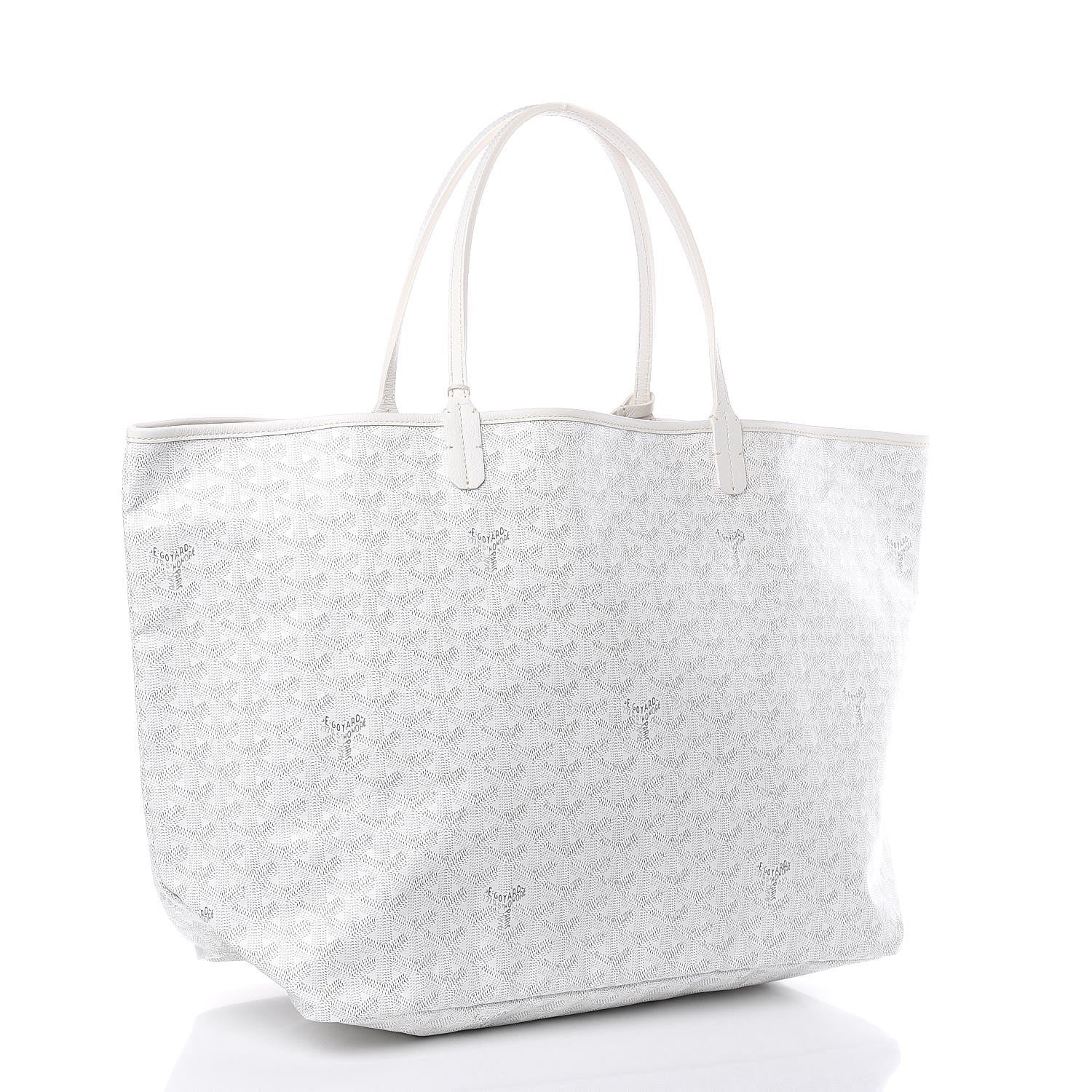 Goyard Goyardine Saint Louis GM White 3 of 9