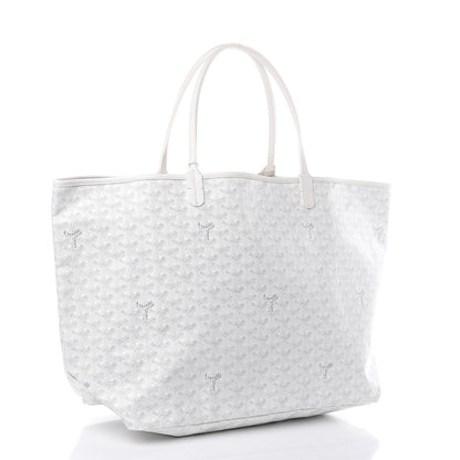 Goyard Goyardine Saint Louis GM White 3 of 9