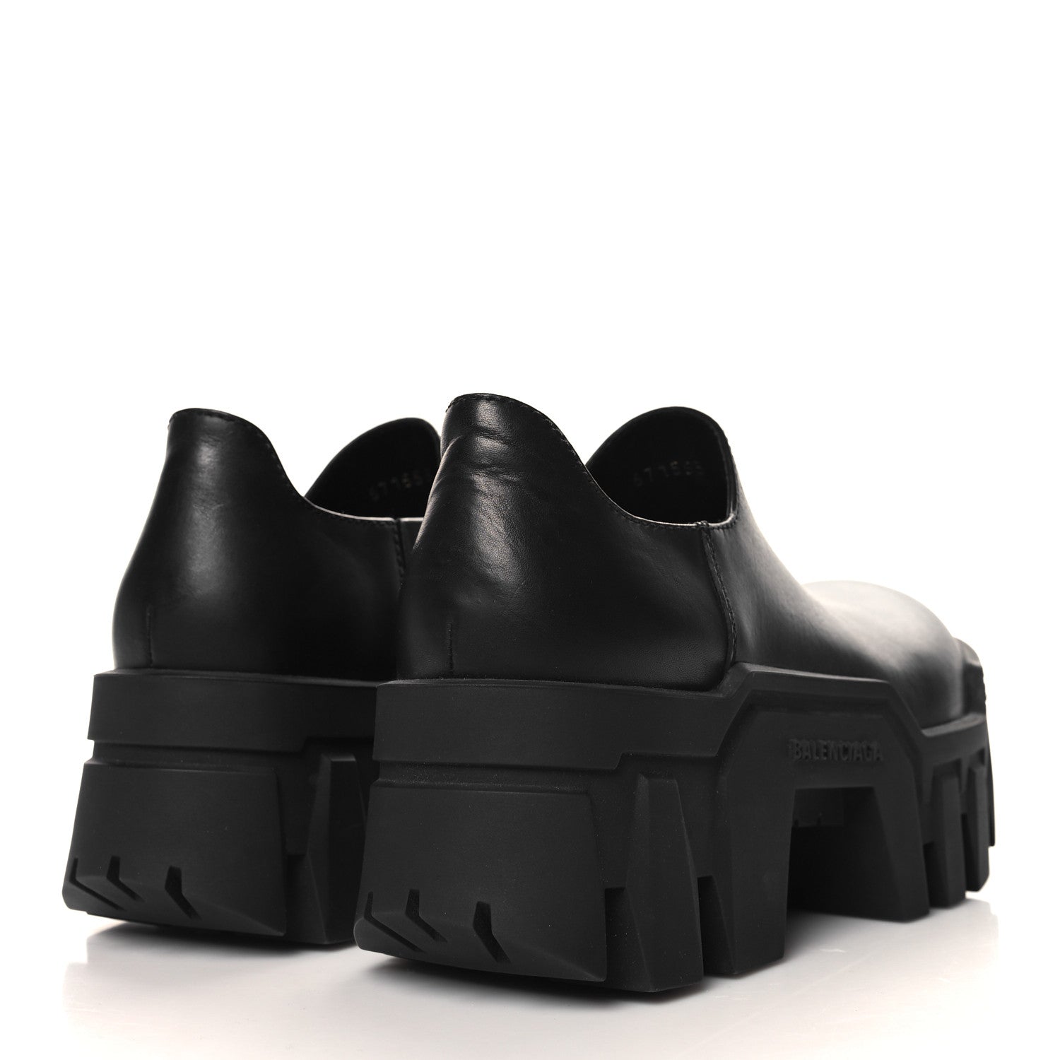 Balenciaga Calfskin Bulldozer Miniboot 36 Black 5 of 9