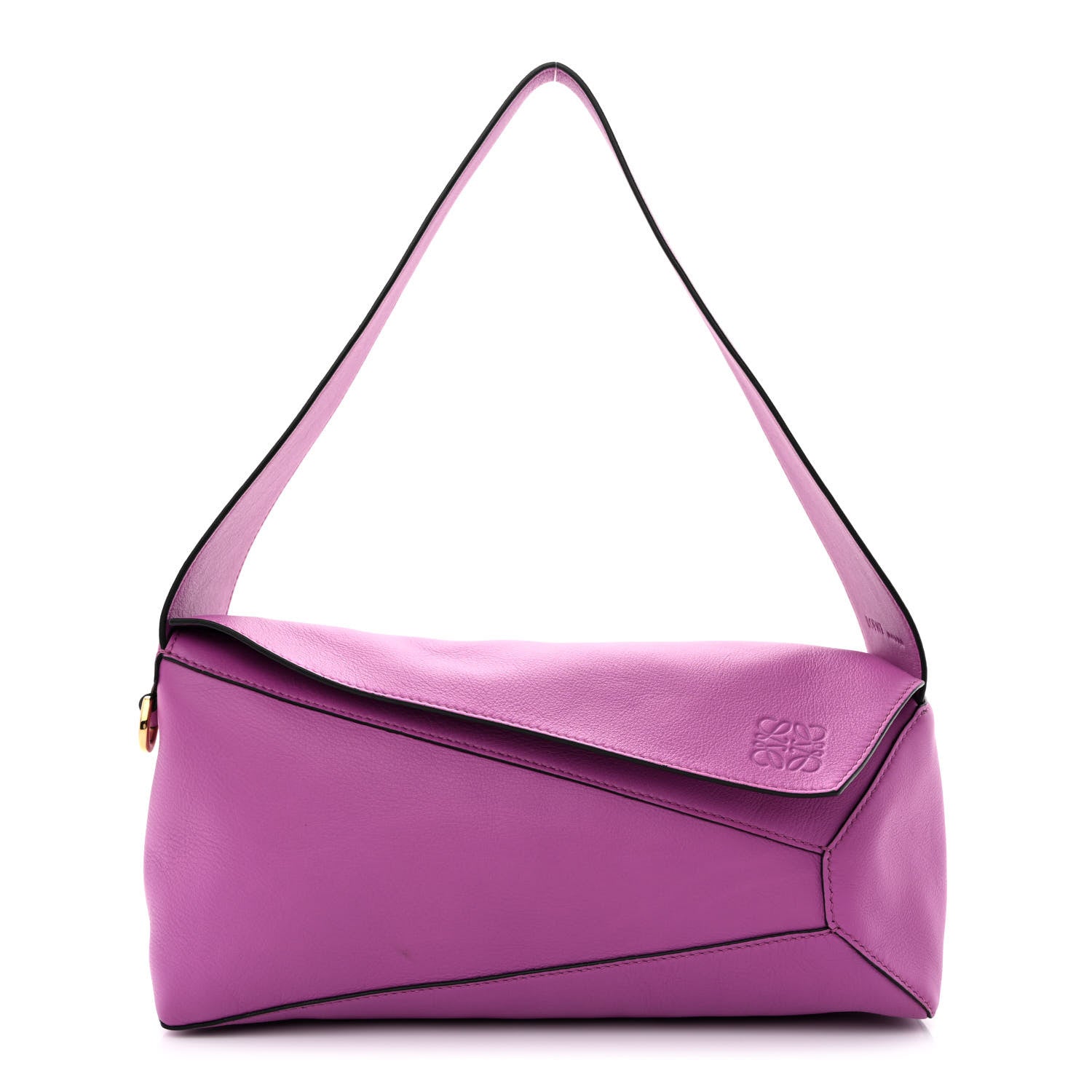 Loewe Calfskin Puzzle Hobo Bright Purple 1 of 12