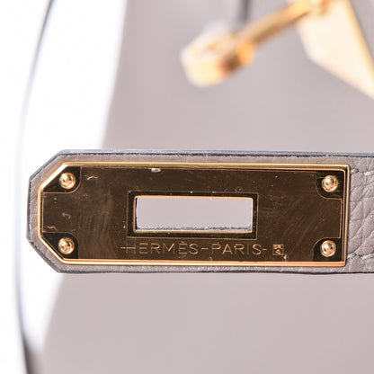 Hermes Togo Birkin 30 Gris Asphalte 28 of 36