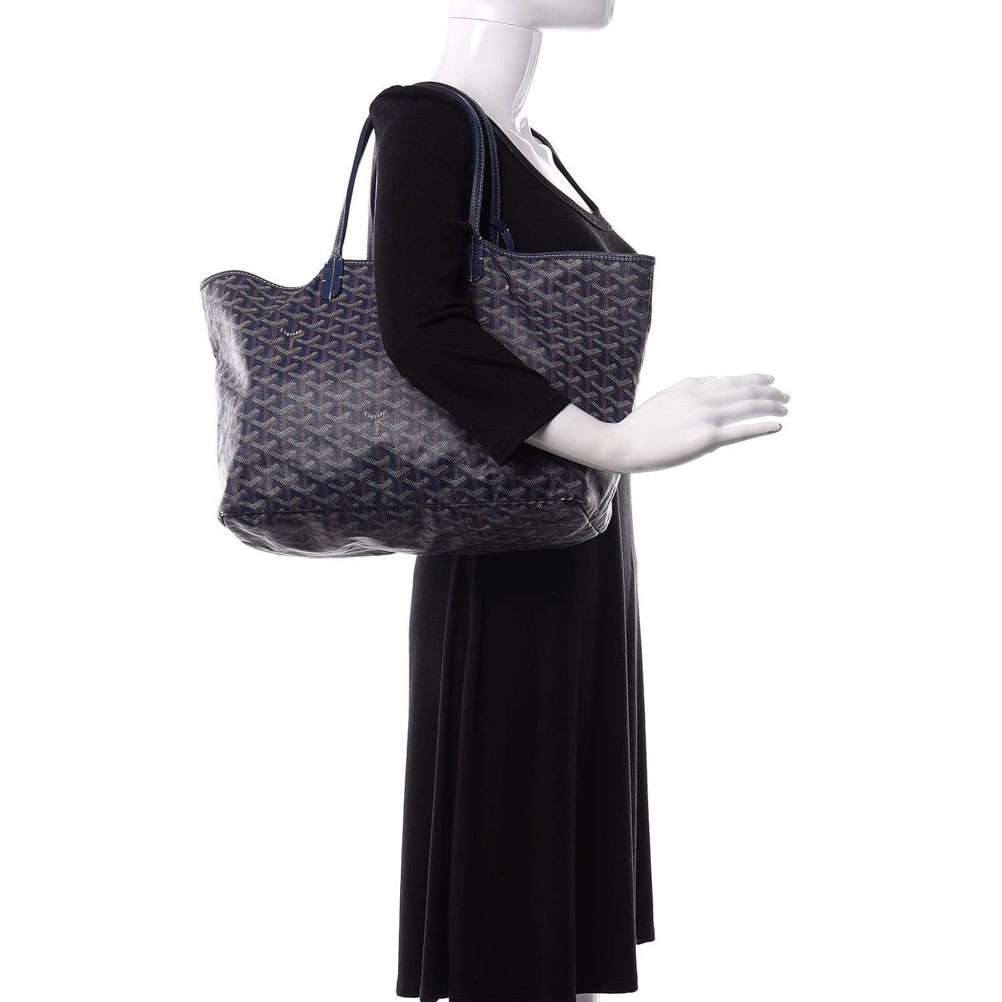 Goyardine Saint Louis PM Navy