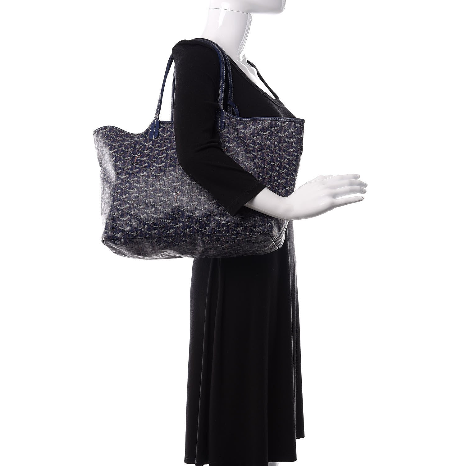 Goyard Goyardine Saint Louis PM Navy 2 of 20