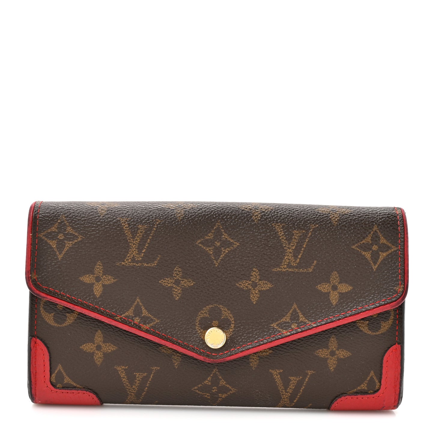 Monogram Sarah Retiro Wallet Cherry