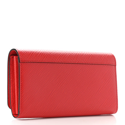 Louis Vuitton Epi Twist Wallet Coquelicot 3 of 9