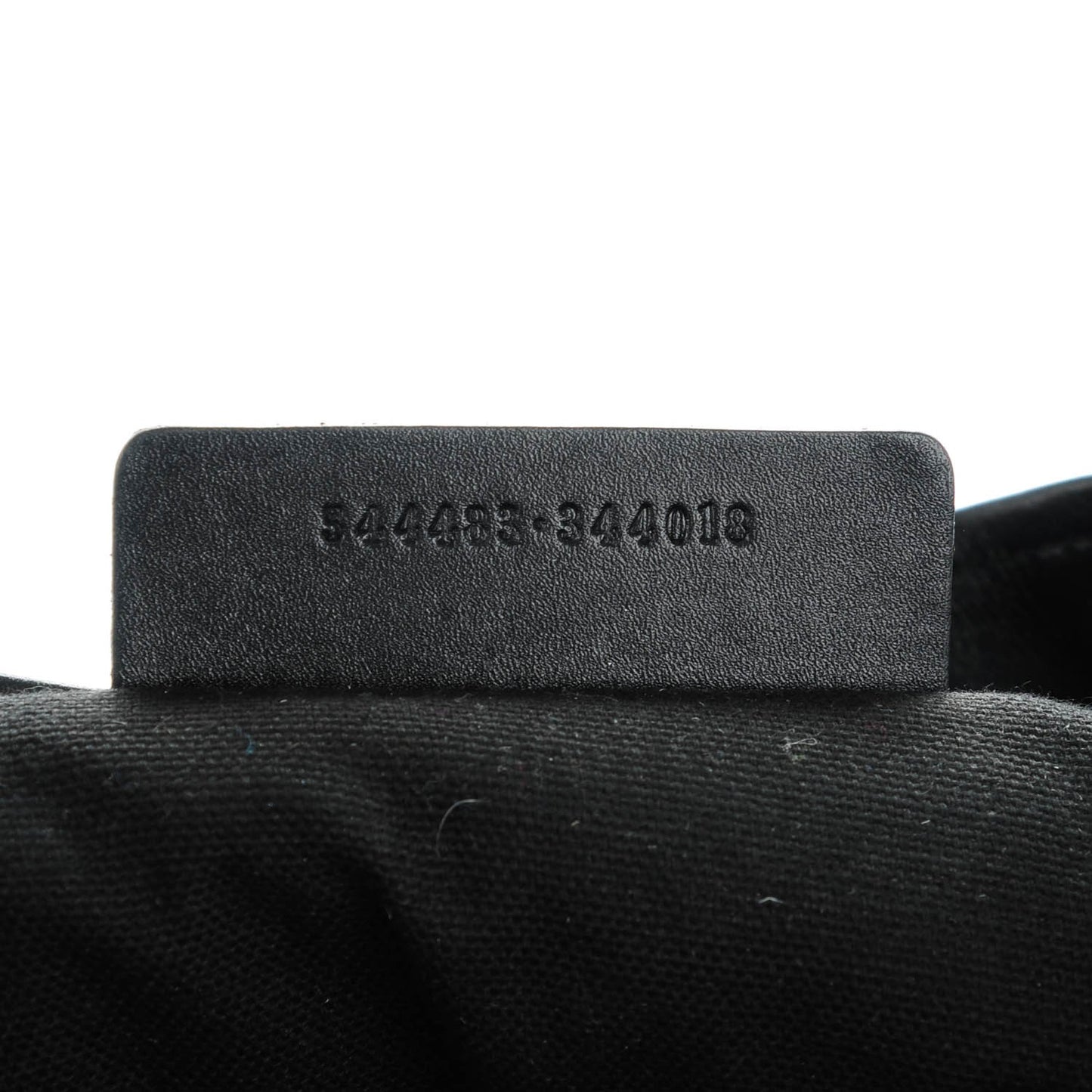 Calfskin Studded Padlock Zip Backpack Black