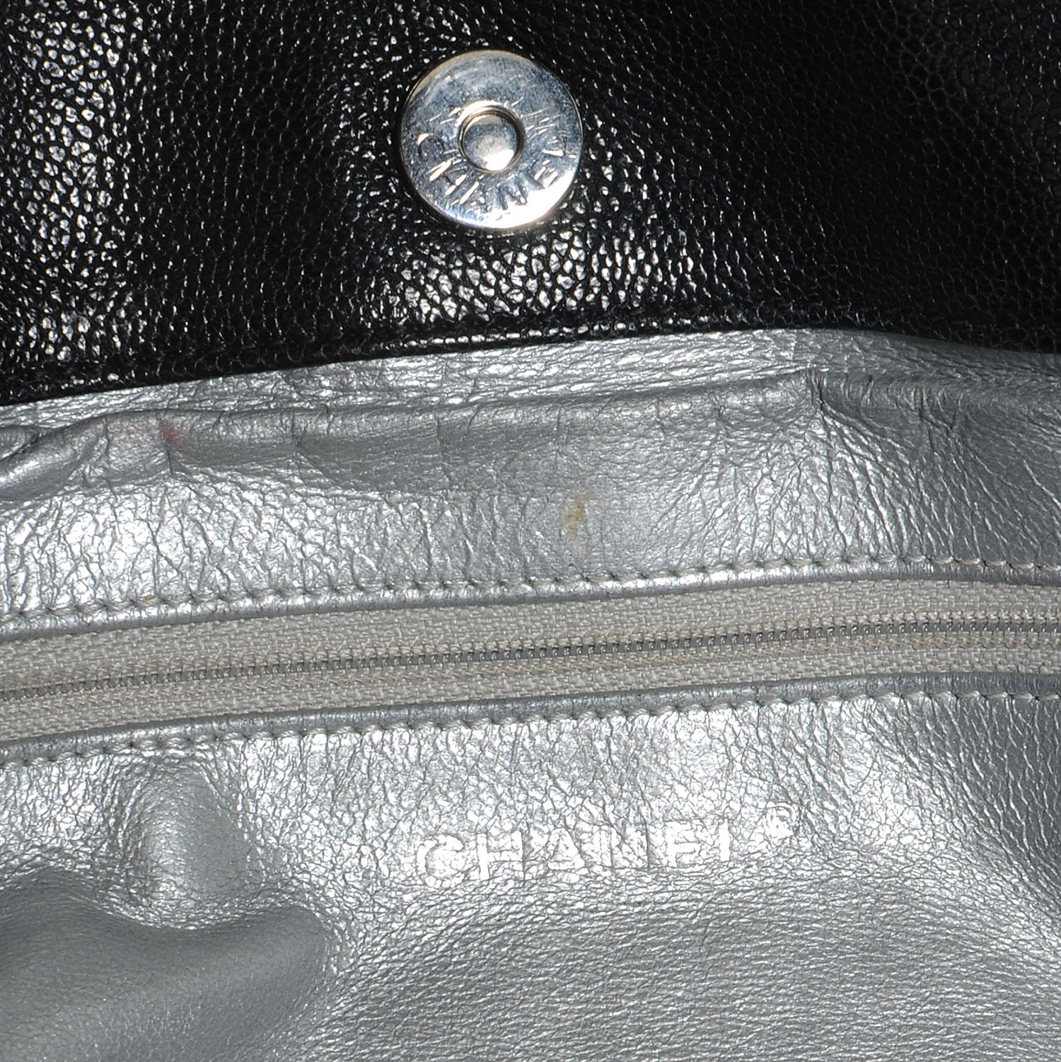 Chanel Caviar Modern Chain Tote Black 6 of 7