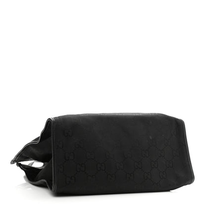 Gucci Econyl Nylon Monogram Large Off The Grid Tote Bag Black 4 of 11