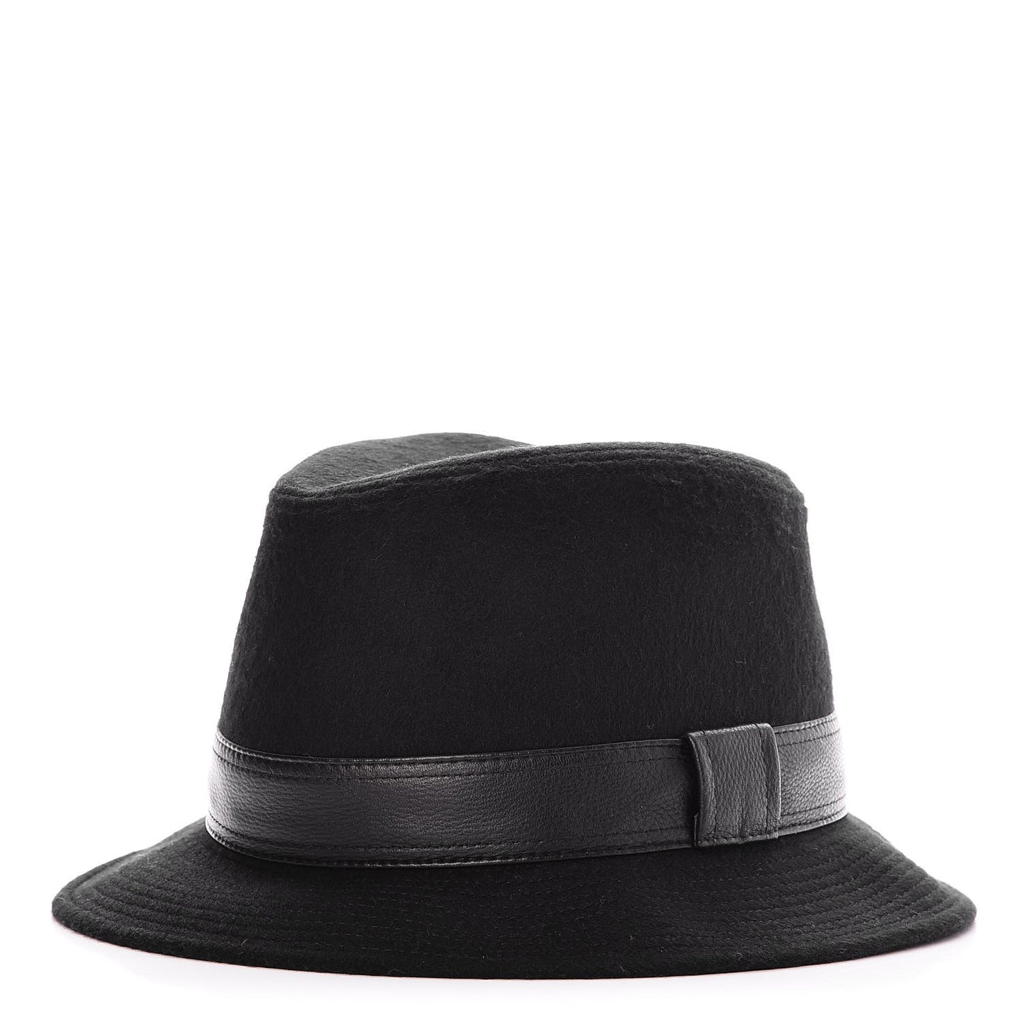 Cashmere Deerskin Hat 58 Black
