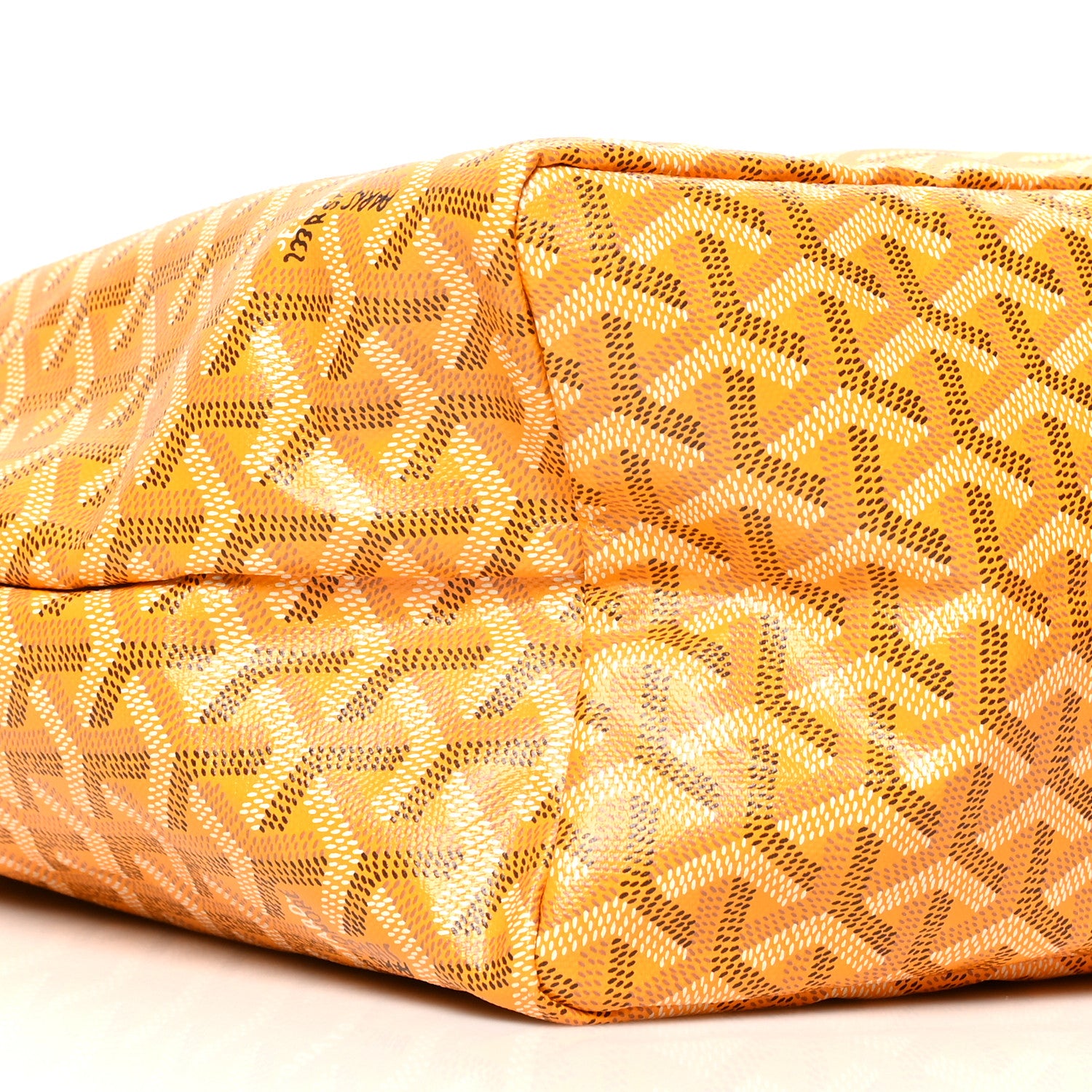 Goyard Goyardine Saint Louis PM Yellow 10 of 11