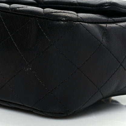 Chanel Lambskin Quilted Mini Rectangular Flap Black 9 of 13
