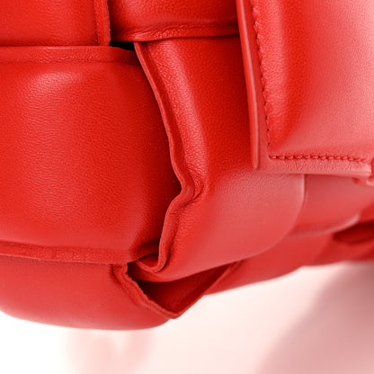 Bottega Veneta Lambskin Maxi Intreccio Padded Chain Cassette Crossbody Bag Nail Polish 15 of 17