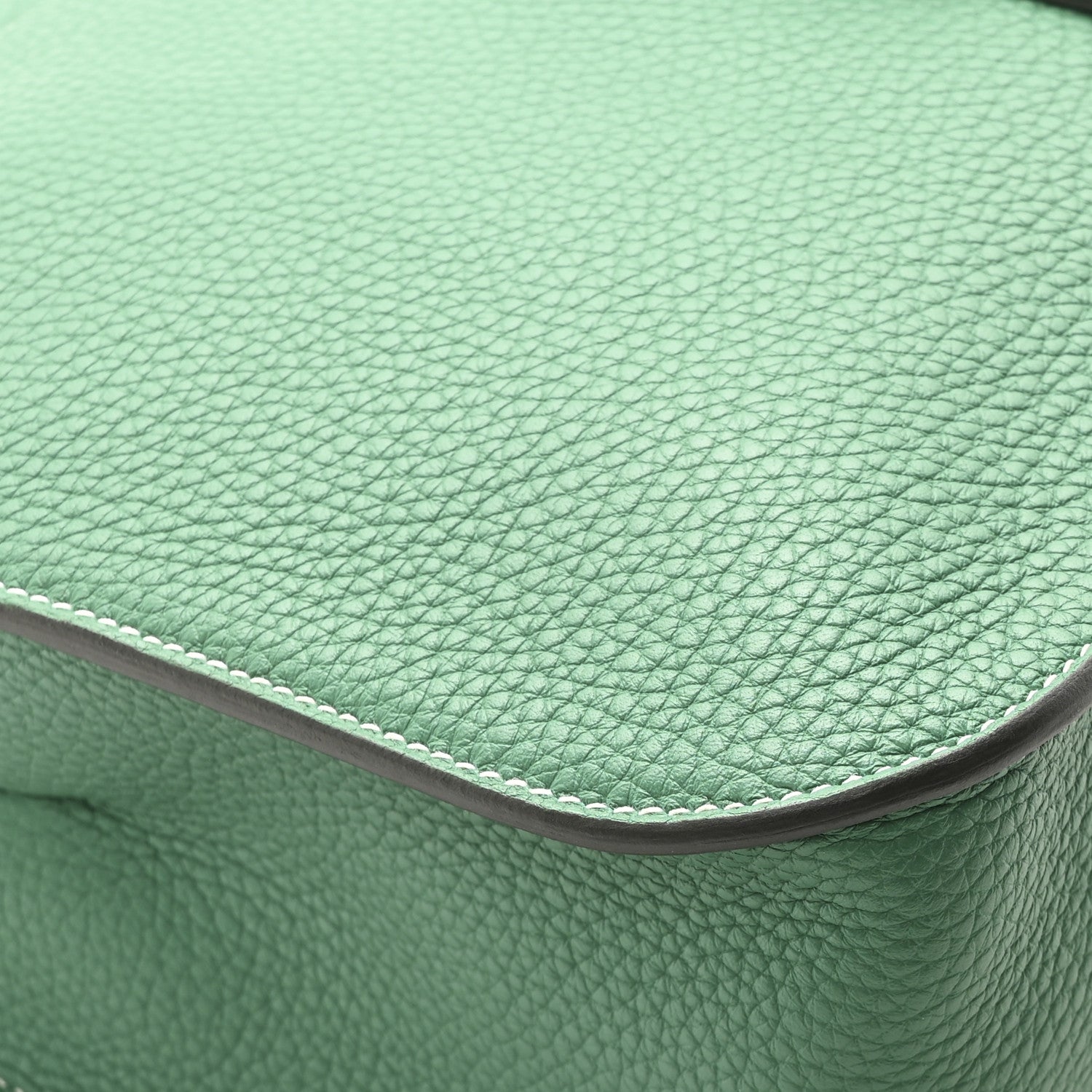 Hermes Taurillon Clemence Halzan 31 Malachite 9 of 10
