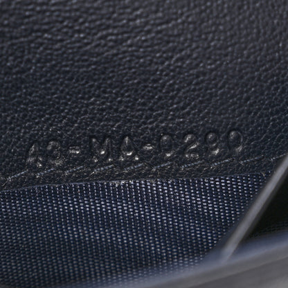 Christian Dior Oblique Saddle Card Holder Blue 8 of 8