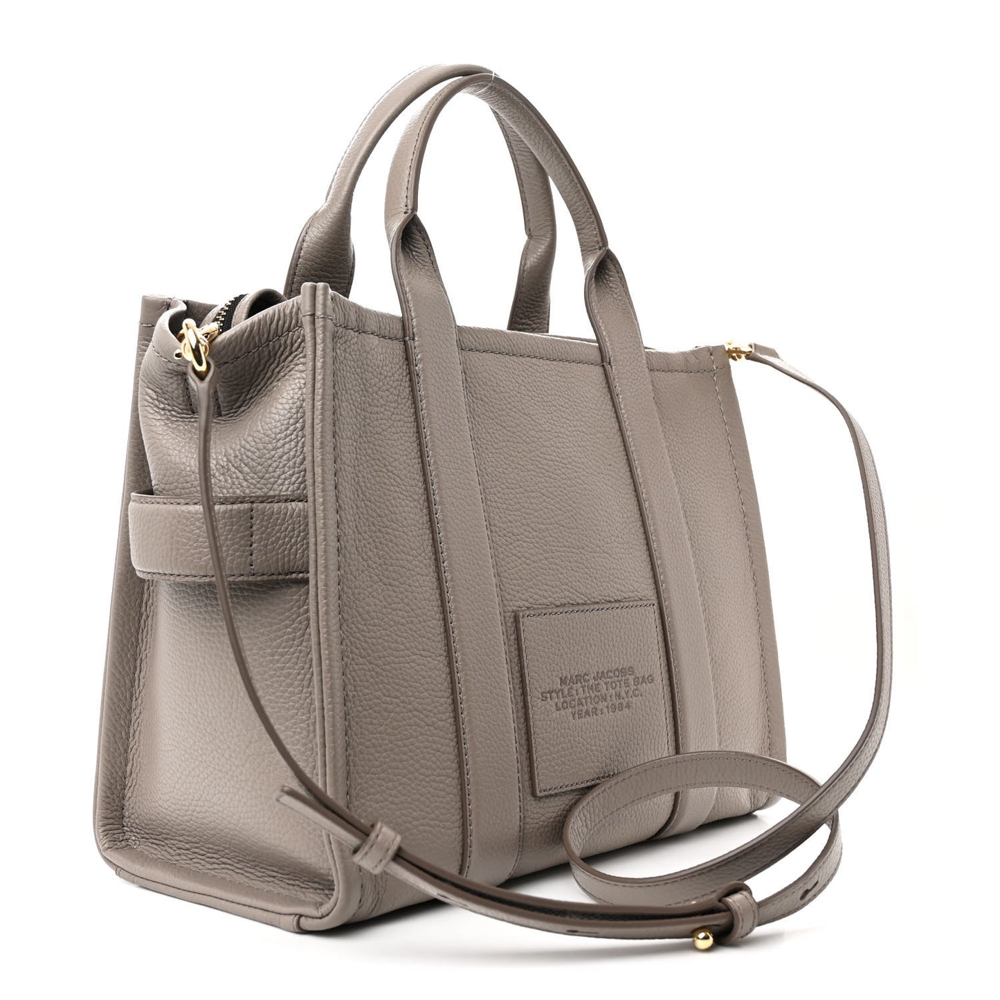 Grained Calfskin Medium The Tote Bag Cement
