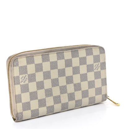 Louis Vuitton Damier Azur Zippy Organizer Wallet 3 of 12