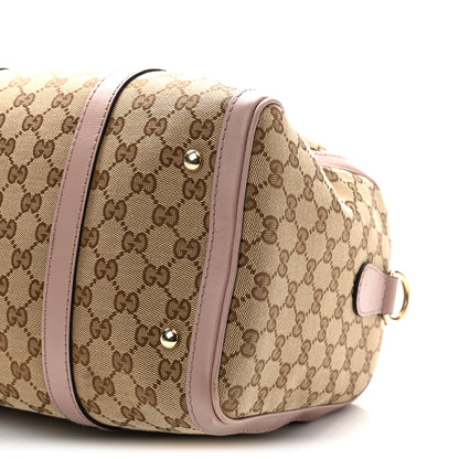 Gucci Monogram Medium Joy Boston Light Pink 10 of 11