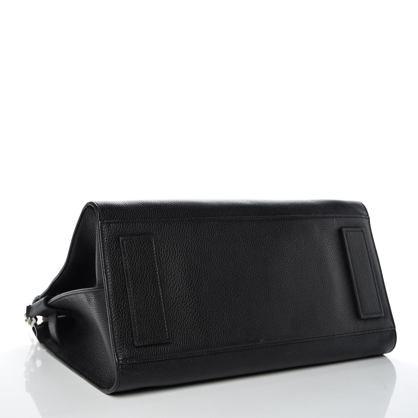 Grained Calfskin Small Supple Sac De Jour Duffle Black
