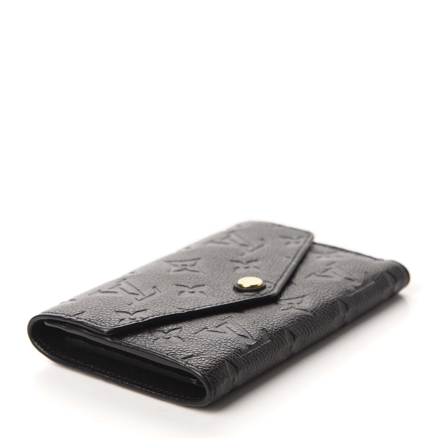 Louis Vuitton Empreinte Compact Curieuse Wallet Black 4 of 7