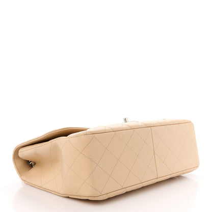 Chanel Caviar Quilted Jumbo Single Flap Beige 4 of 11