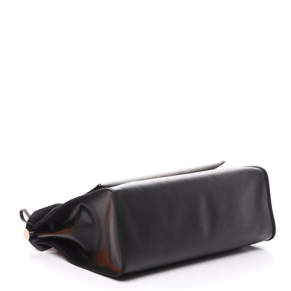 Hermes Toile H Berline Vache Hunter Herbag Zip 39 MM Black Ecru 3 of 20