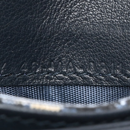 Christian Dior Oblique Saddle 5-Gusset Card Holder Blue 8 of 10