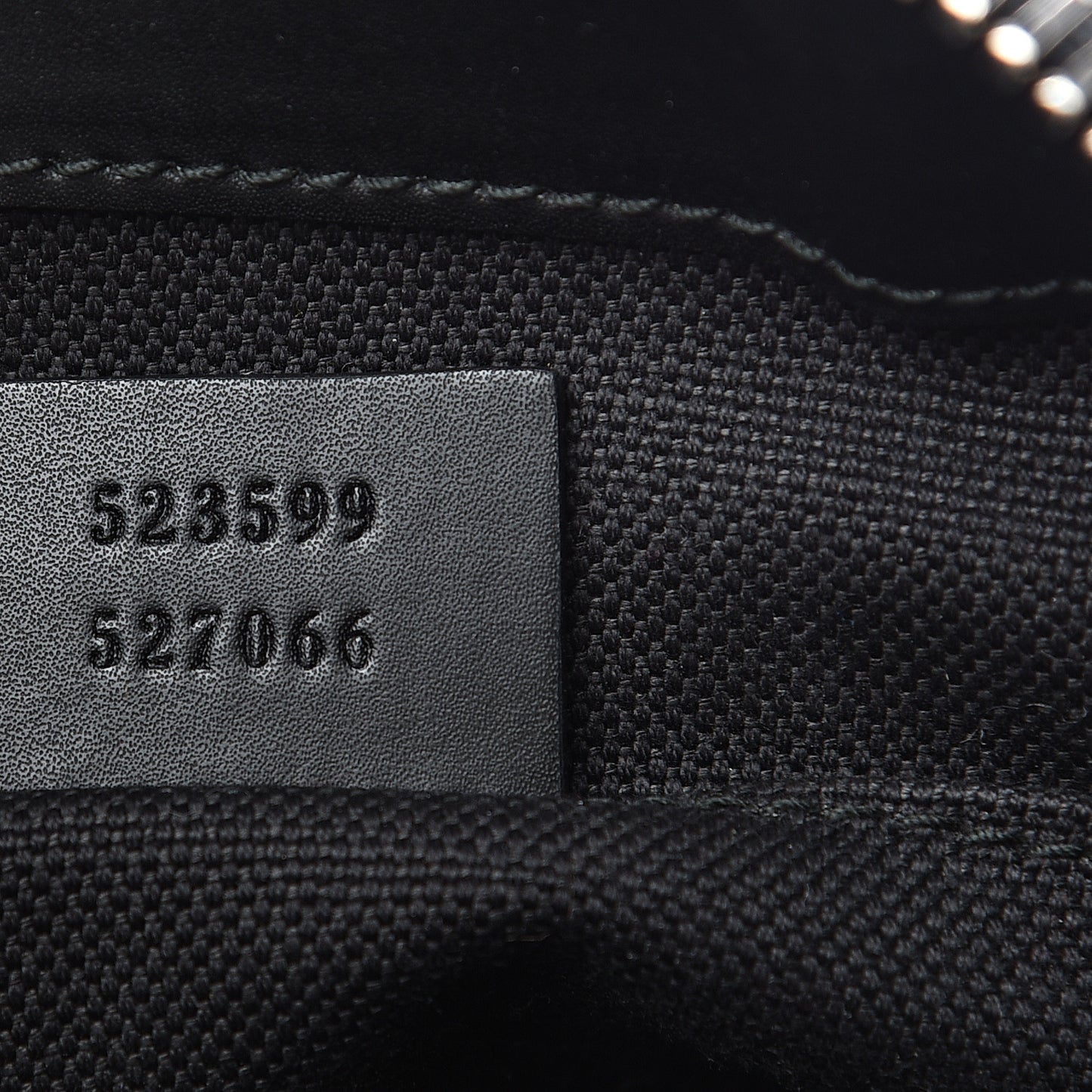 GG Supreme Monogram Web Small Flat Messenger Bag Black Grey