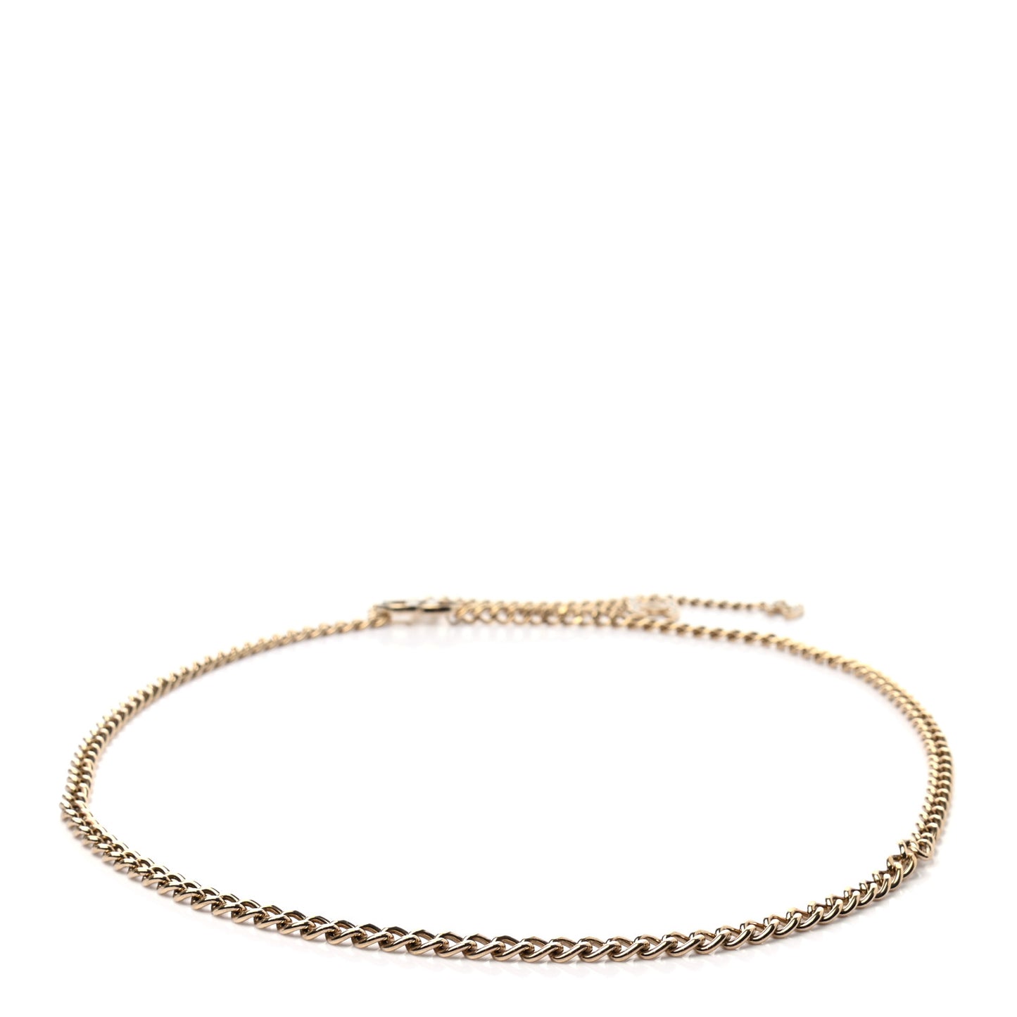 Enamel CC Ceinture Fantai Adjustable Belt Gold Black