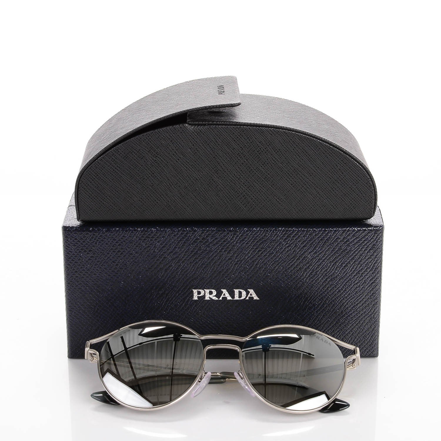 Prada Mirrored Cinema Sunglasses SPR 62S 5 of 5