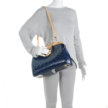 Louis Vuitton Vernis Brea MM Grand Blue 2 of 7