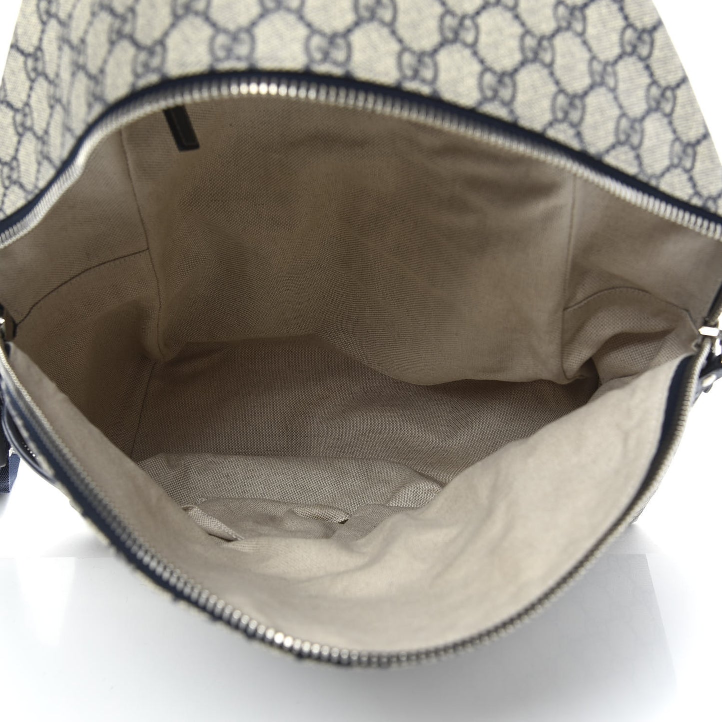 GG Supreme Monogram Medium Classic Backpack Navy