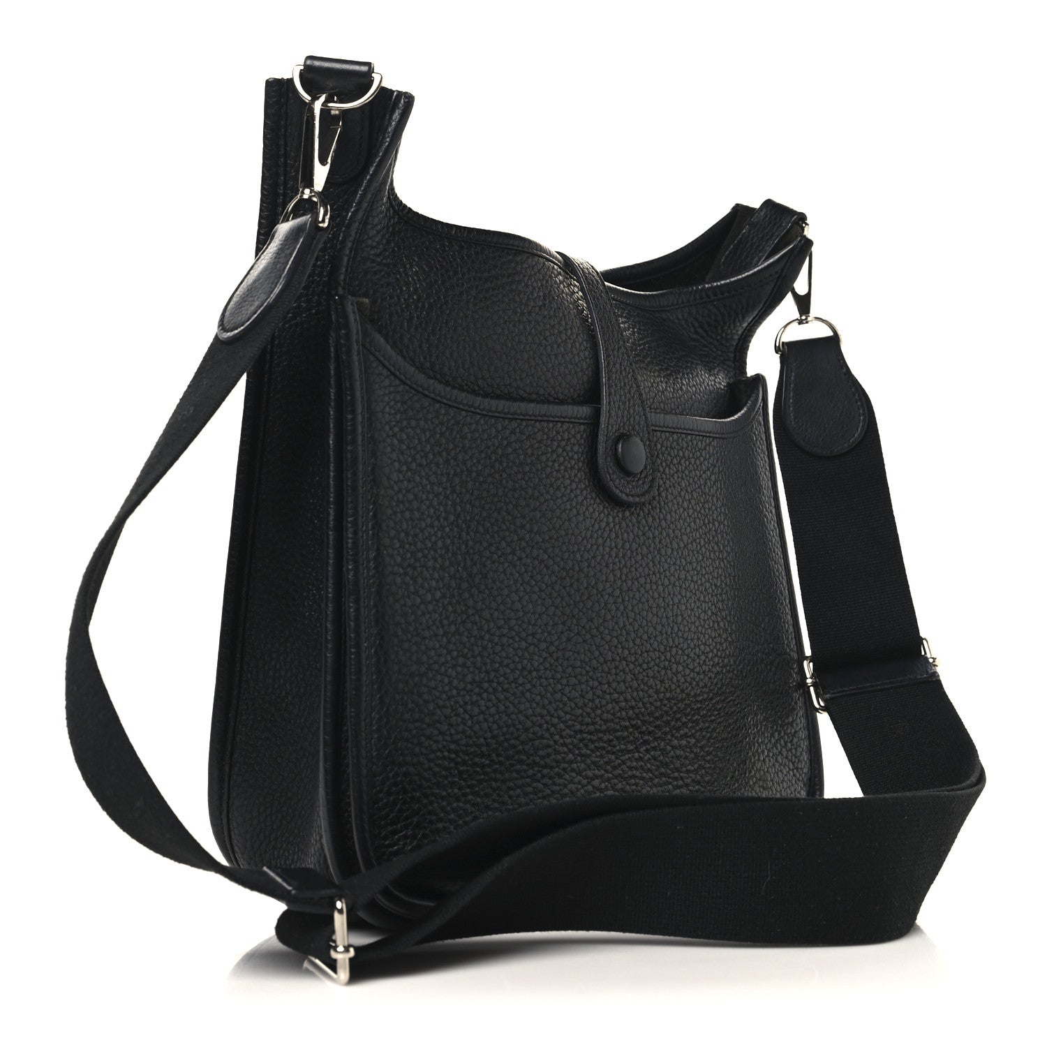 Hermes Taurillon Clemence Evelyne III PM Black 3 of 12