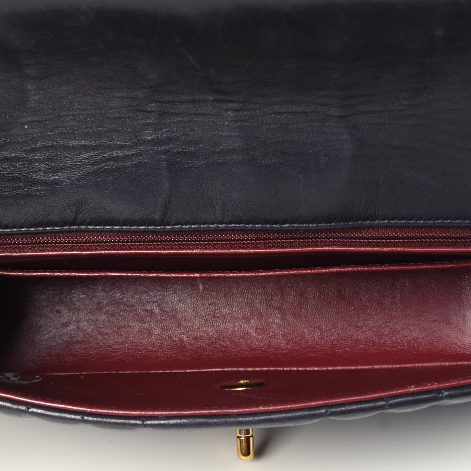 Chanel Lambskin Vertical Quillt Jumbo Single Flap Black 5 of 9